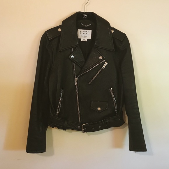kate spade leather jacket